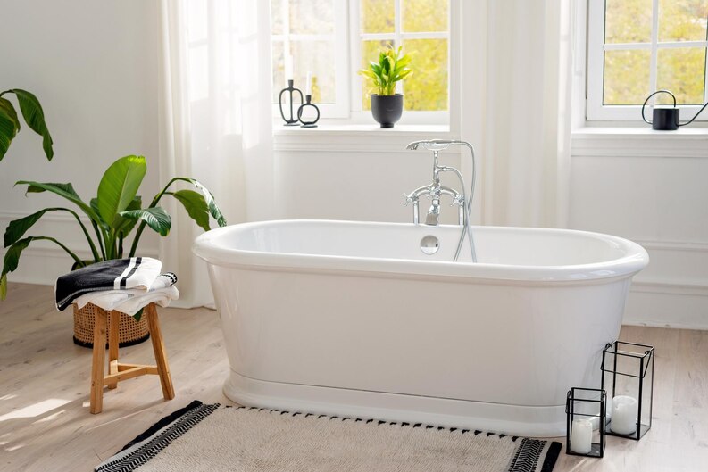 standalone bath tub