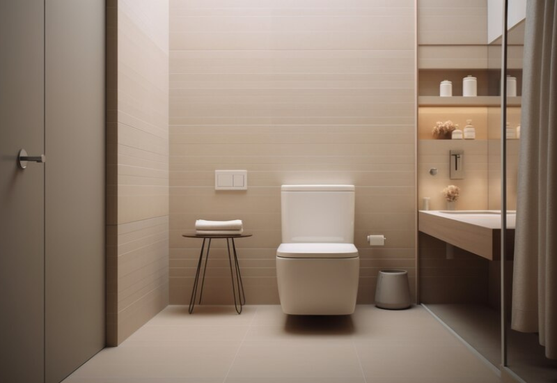 Extended wall-mounted water closet design