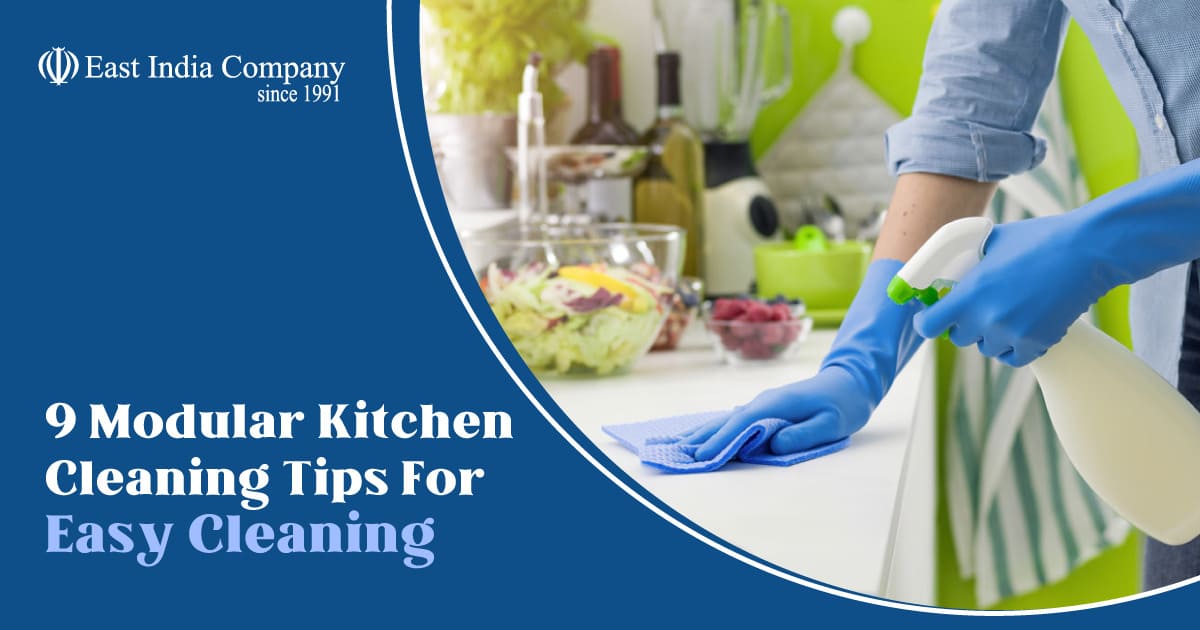 Modular Kitchen Cleaning Tips